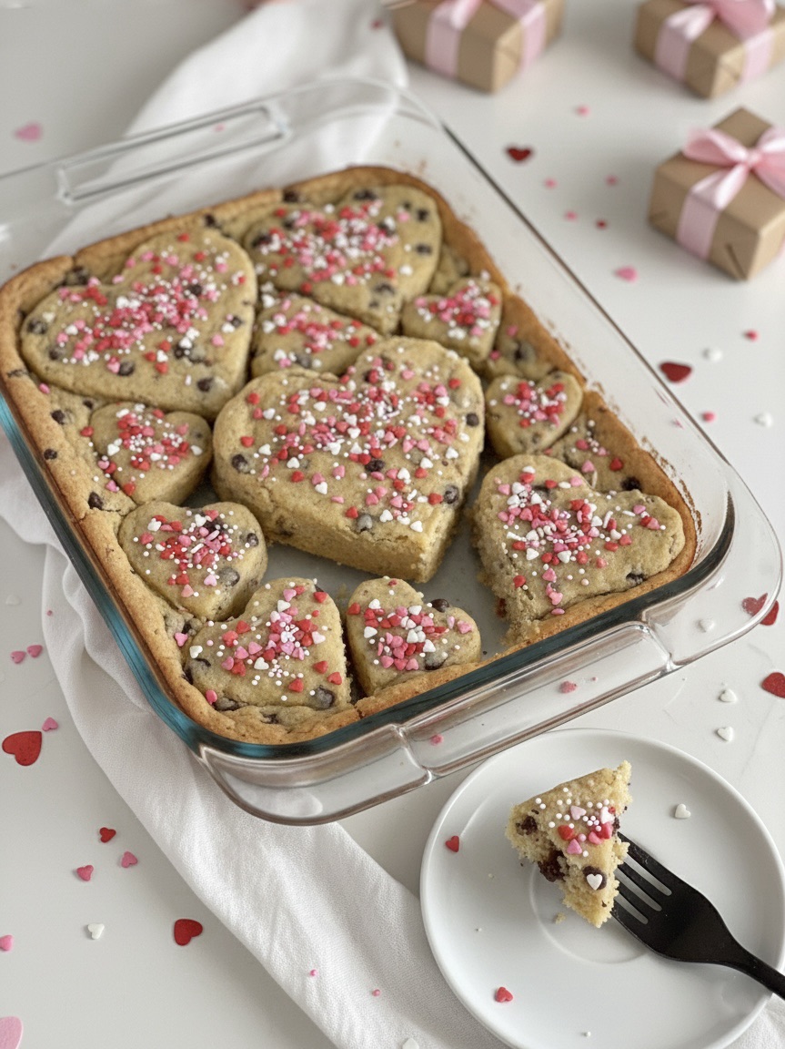 💘 Valentine’s Chocolate Chip Cottage Cheese&nbsp;Cake